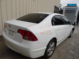 2007 HONDA CIVIC EX WHITE 4DR 1.8L VTEC AT A18756